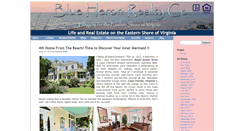 Desktop Screenshot of easternshorevablog.com