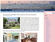 Tablet Screenshot of easternshorevablog.com